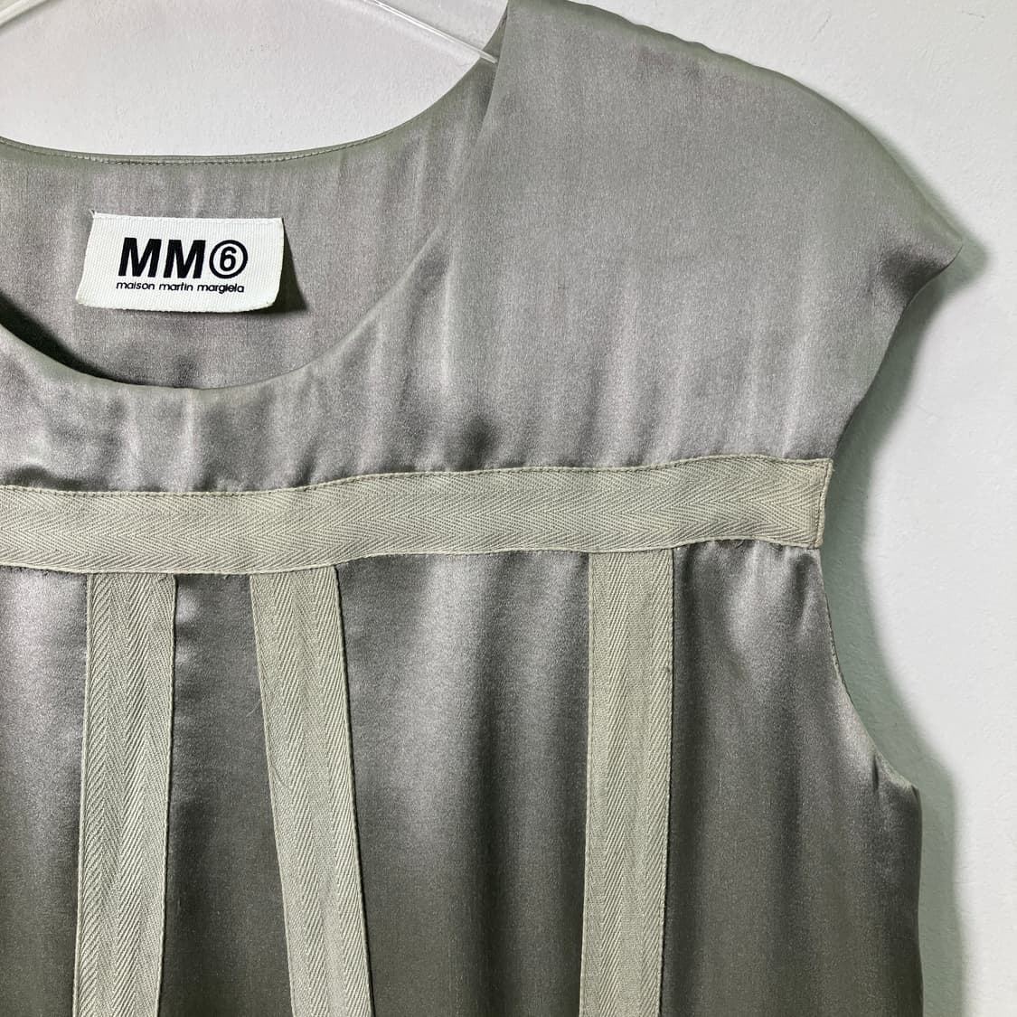 MM6 메종 마틴 마르지엘라 실크 원피스 38 상품이미지4