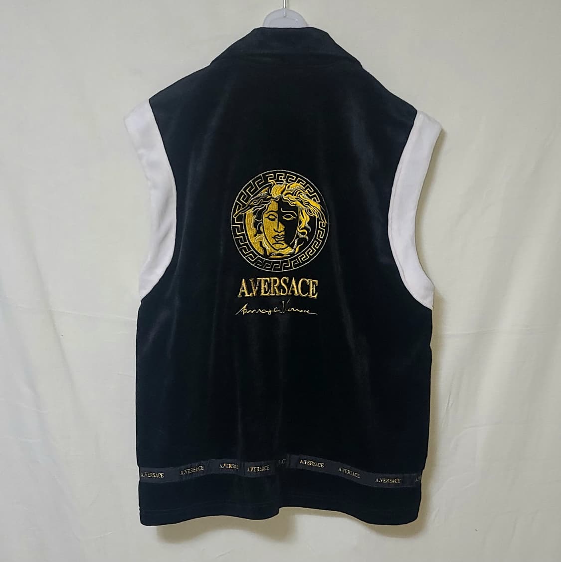 [기획상품] 알프레도 베르사체 90s 금장 빅로고 벨벳 트랙탑+베스트 상품이미지10