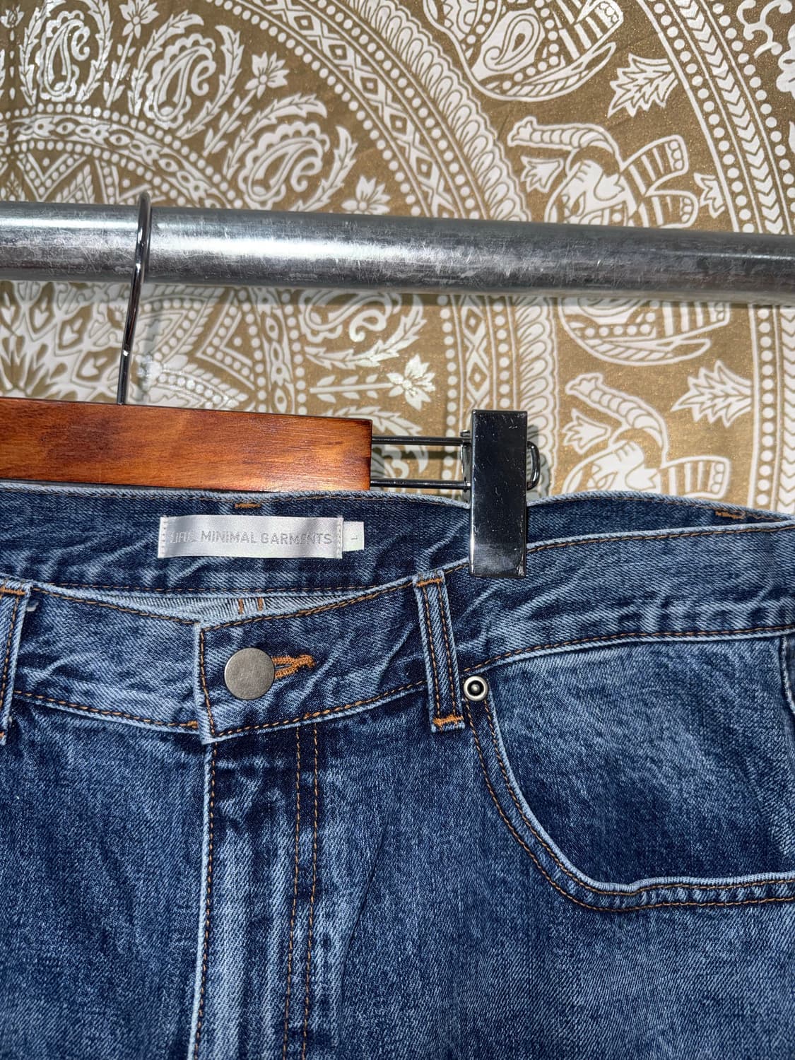 라이풀 절개 디테일 데님팬츠  상품이미지5