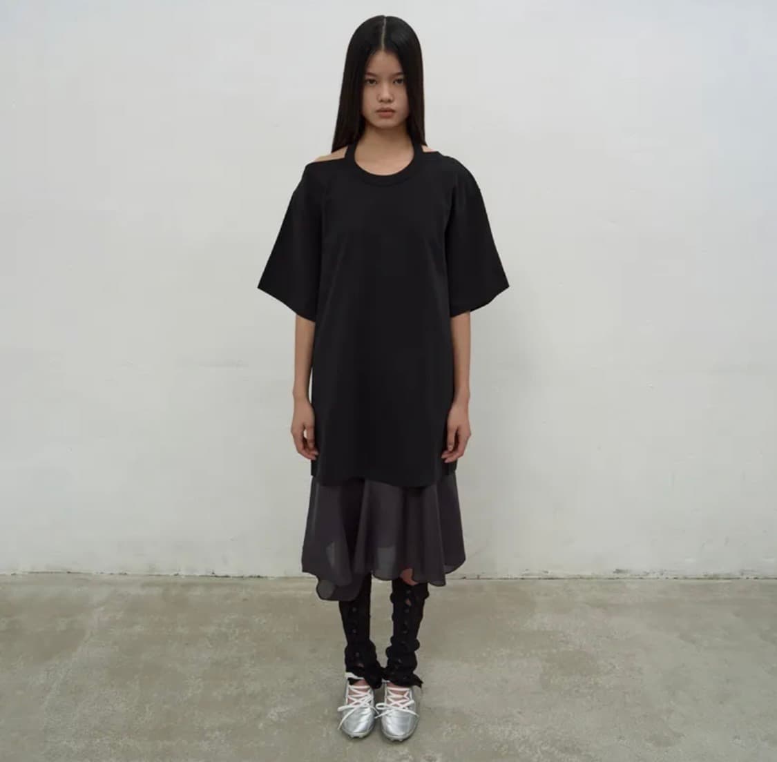 Lcdc.tm 엘씨디씨HALTERNECK OVERSIZED T-SHIRT 상품이미지1
