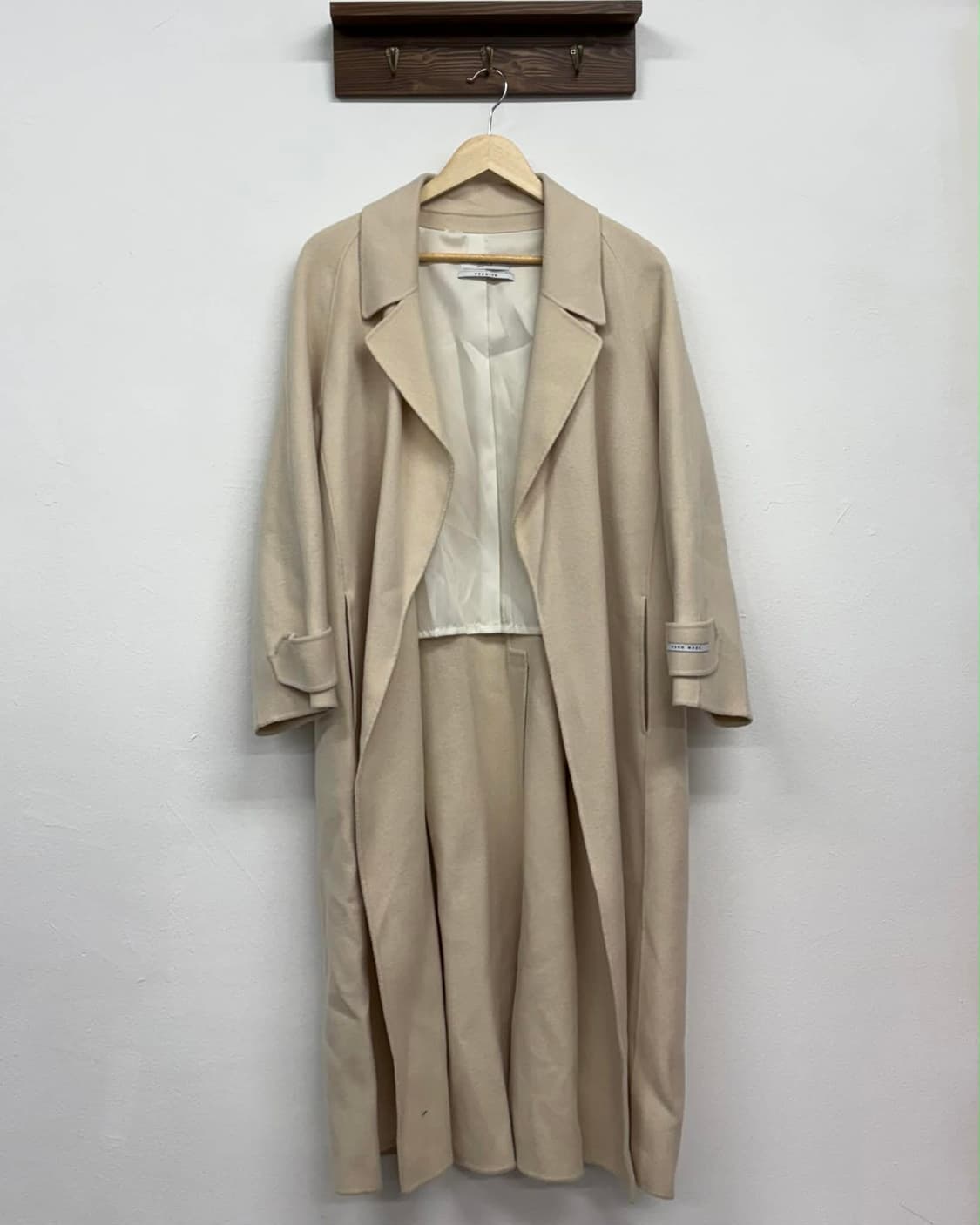 [F] 로아르 프리미엄 울 캐시미어 핸드메이드 코트 상품이미지1