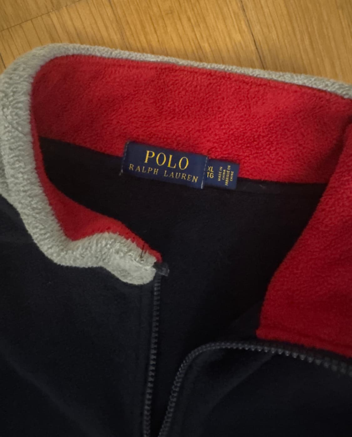 POLO SPORTS 폴로스포츠 반집업 아노락 아치로고 플리스 상품이미지2