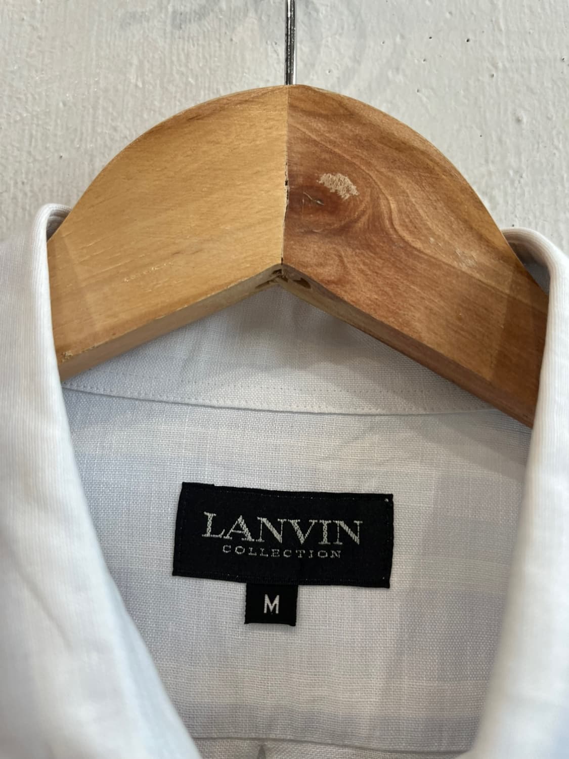 LANVIN 랑방 린넨 셔츠 Made in JAPAN (M) 상품이미지4