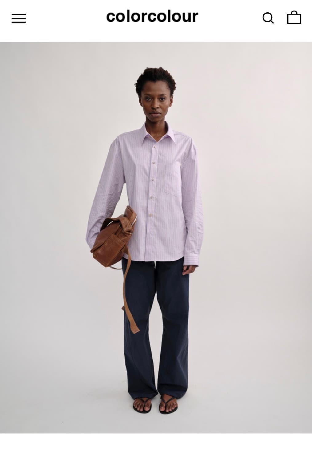 Colorcolour xylophone pants (navy) 상품이미지1