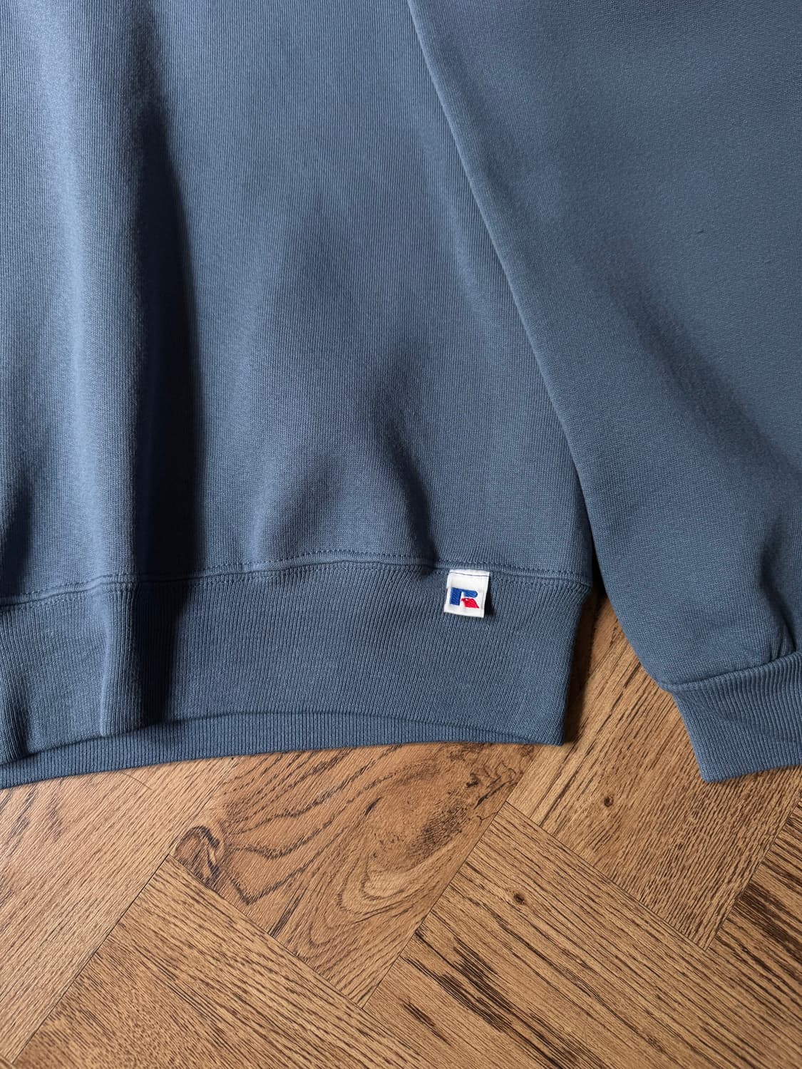 [L]러셀 USA 코발트블루 플레인 스웻셔츠 상품이미지3