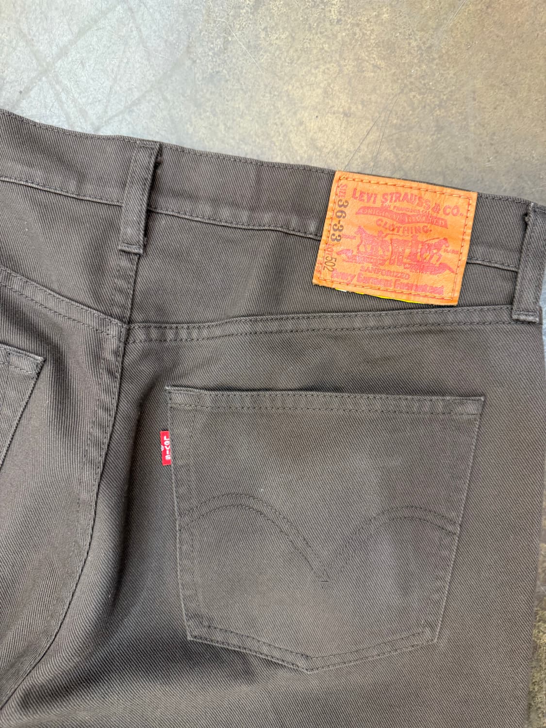 리바이스브라운컬러팬츠(36) 상품이미지5