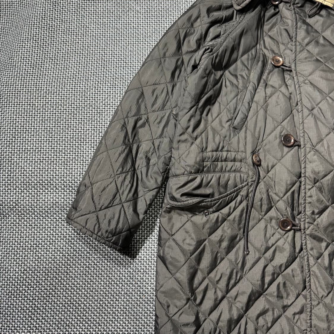 45R 퀼팅 자켓 차콜 ( 105/OLD-8312 ) 상품이미지4