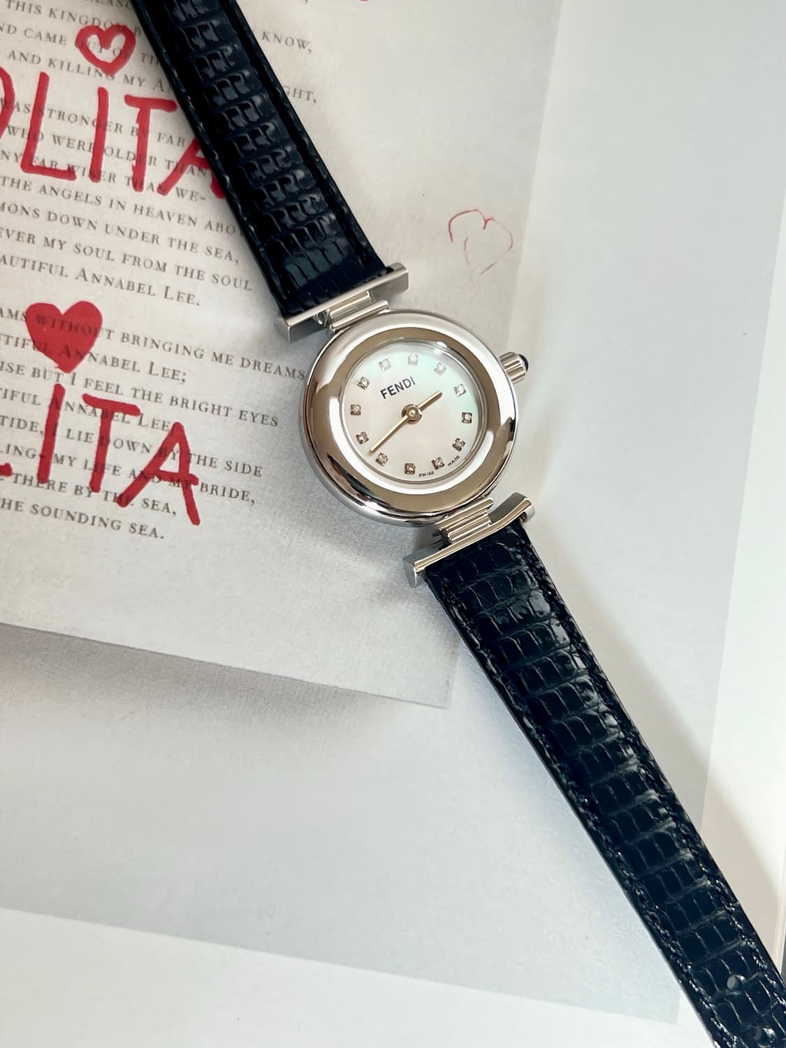 펜디 쉘 다이얼 12p 다이아 시계 / 정품감정 . 케어  상품이미지3