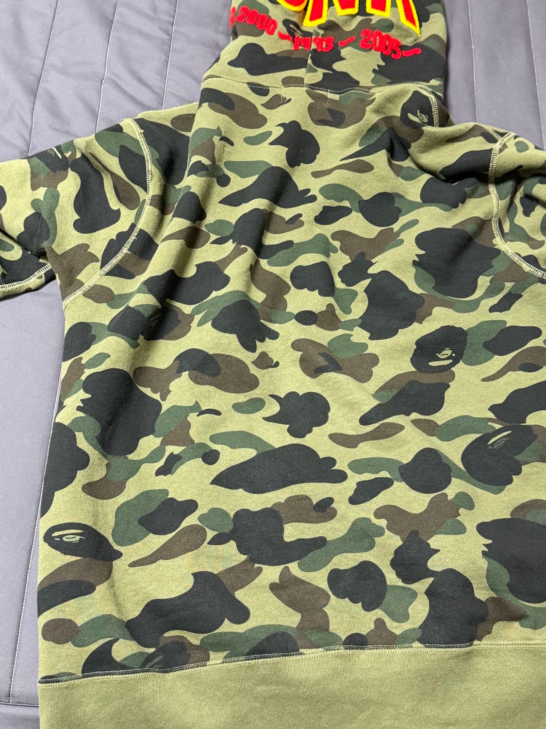 베이프 ponr 후드집업 xl 상품이미지2