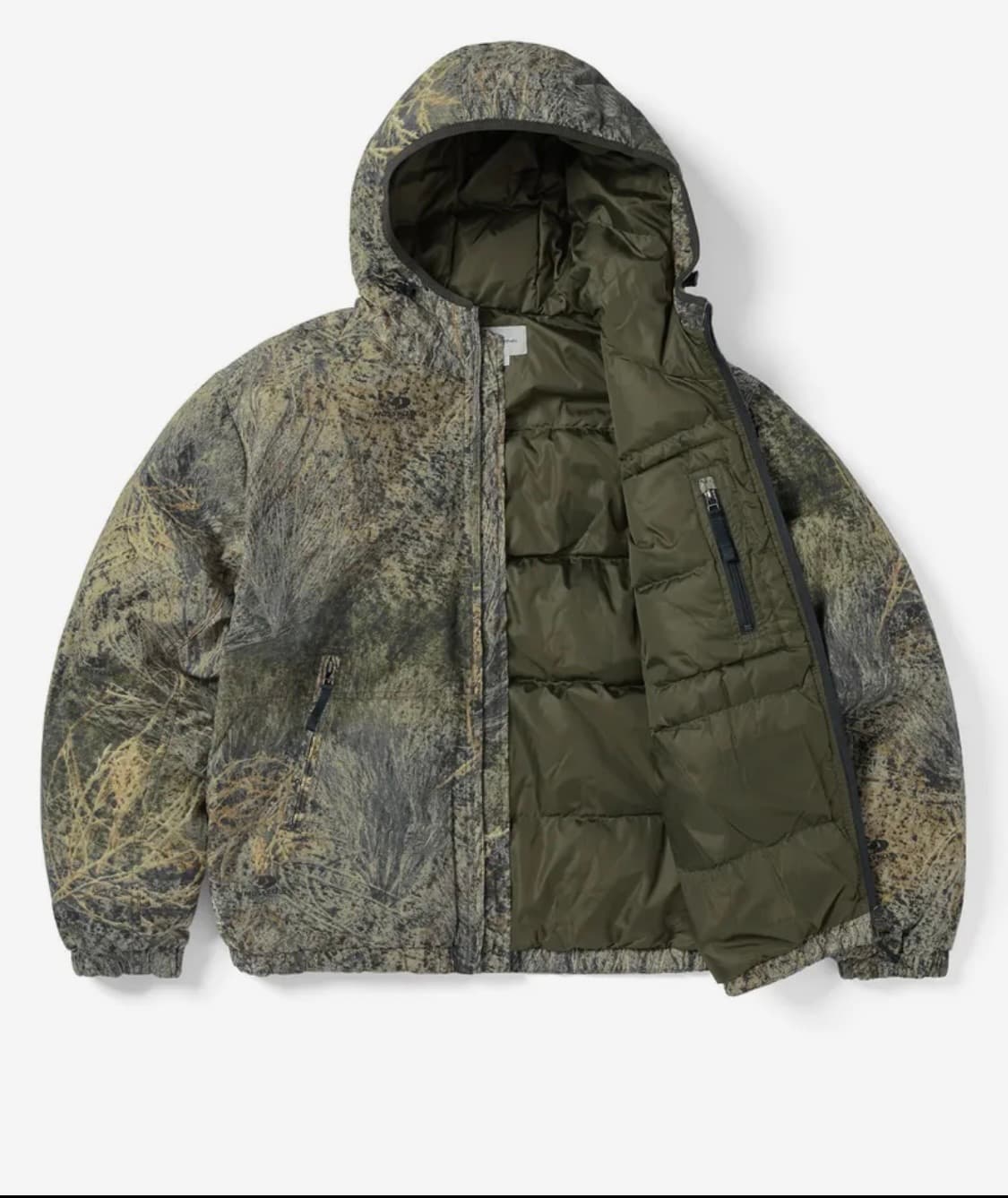 디스이즈 네버댓 카모 푸퍼 다운 M 상품이미지3