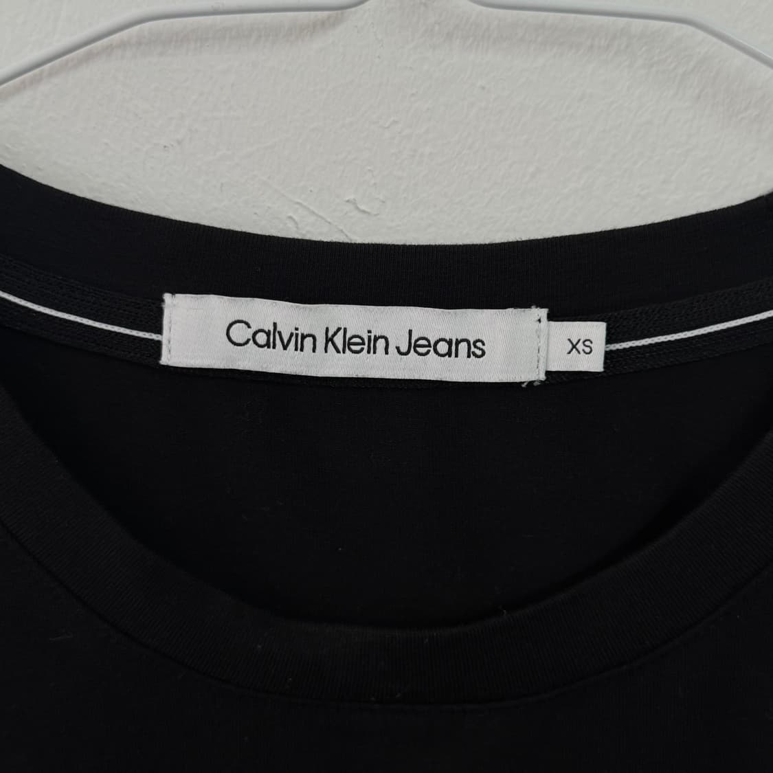 Xs 캘빈클라인 로고 딱붙티 상품이미지2