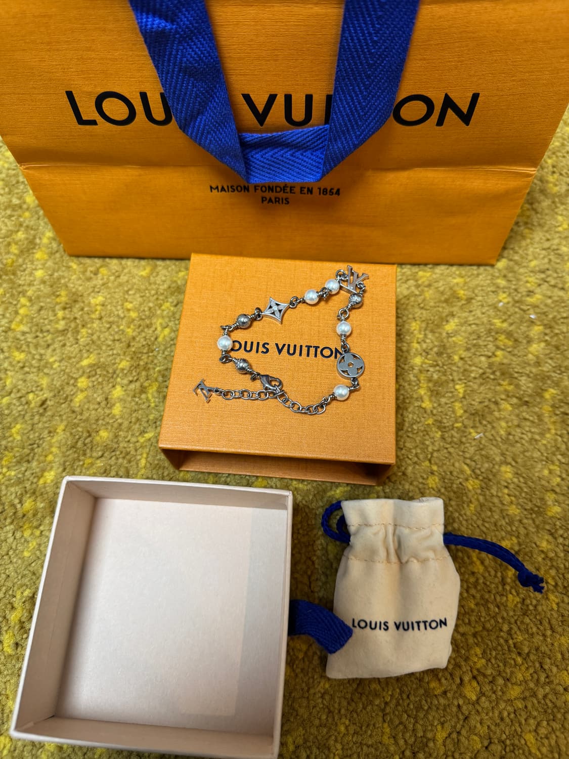 루이비통 LV 펄 브레이슬릿 아젠트 팔찌 상품이미지2