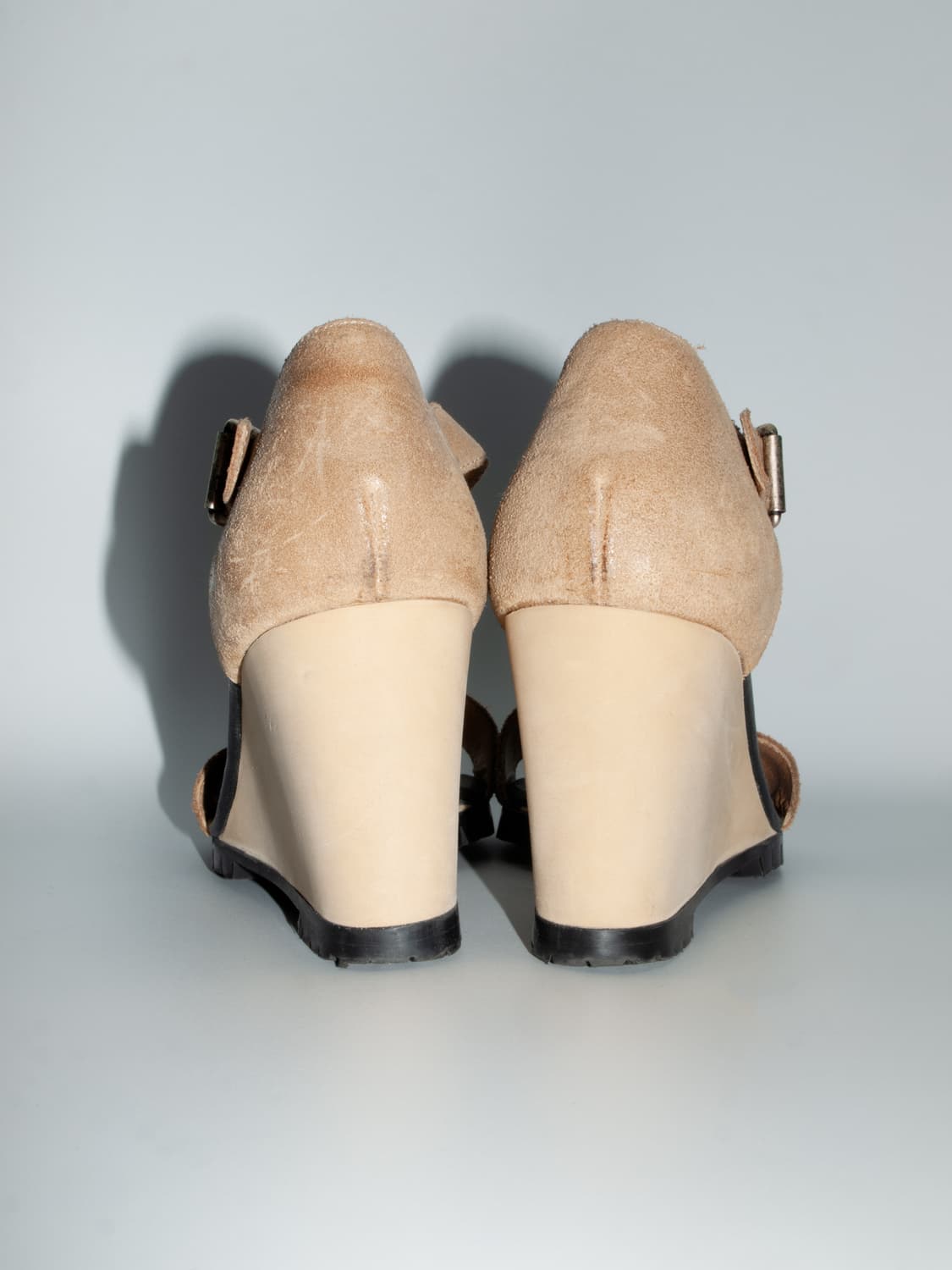 Suede Wedge Heel Sandle 상품이미지4