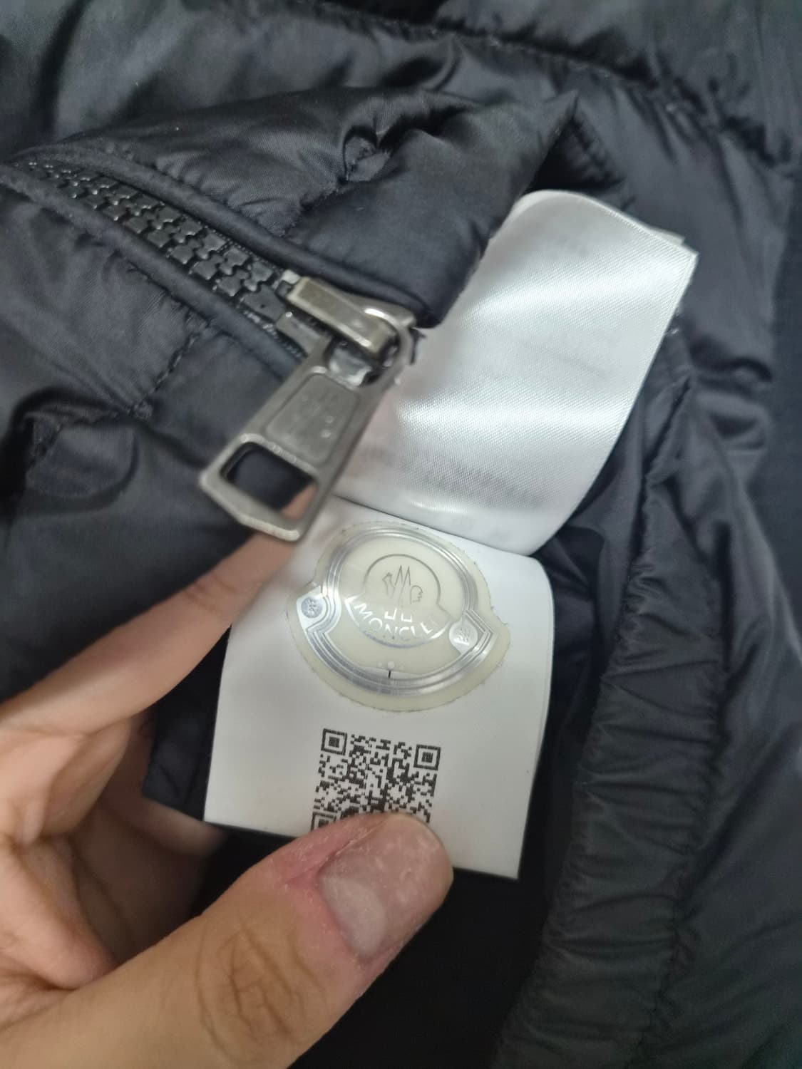 몽클레어 니트패딩 블랙 상품이미지6