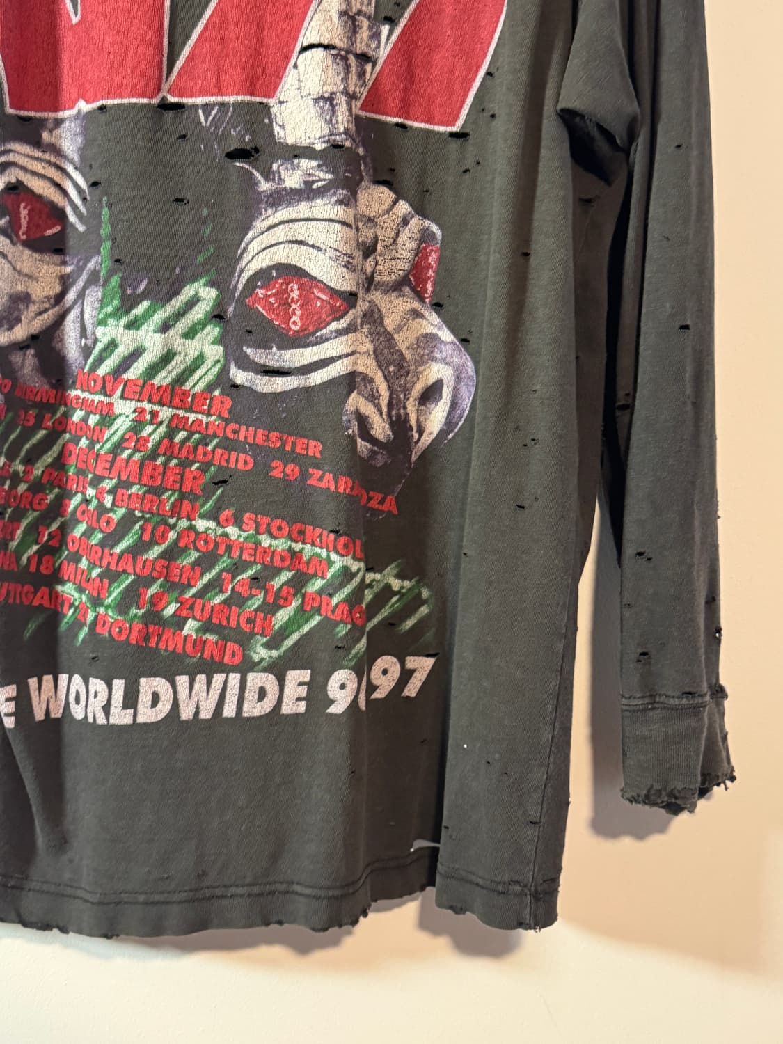 90s kiss tour long sleeve 상품이미지9