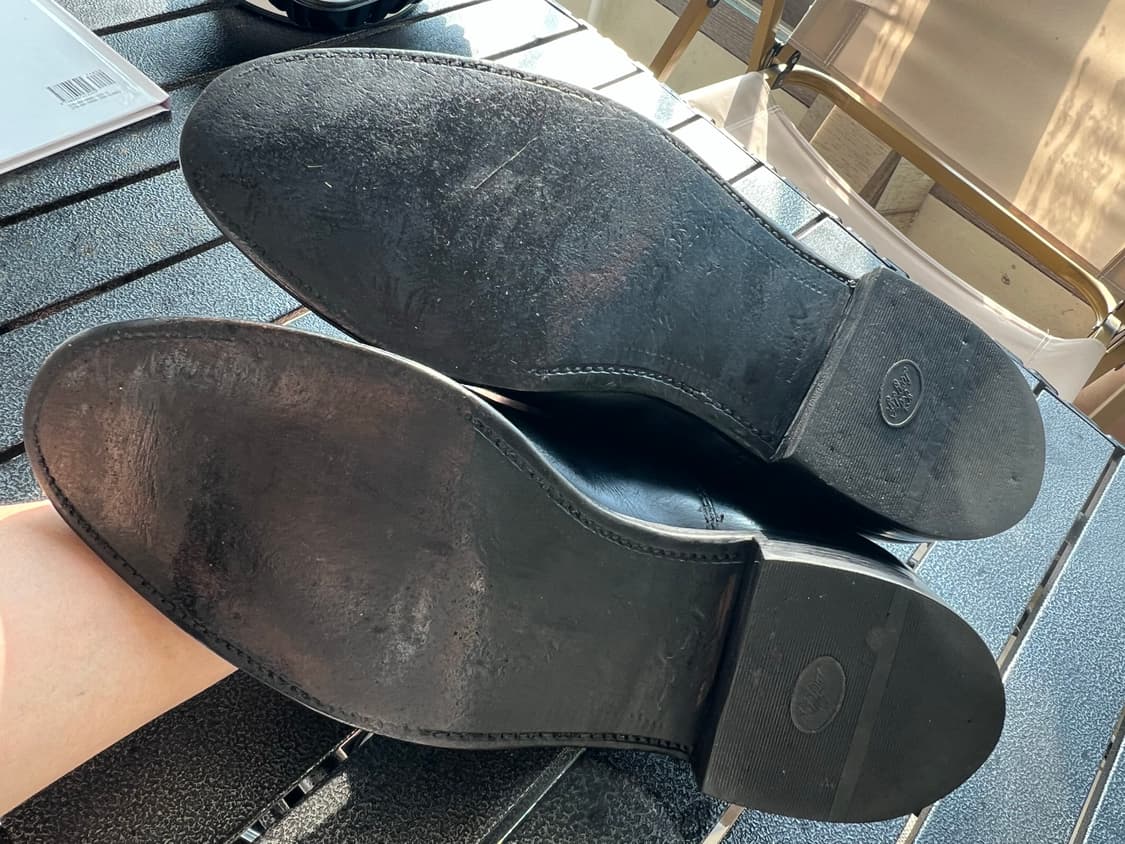 알든 907 옥스포드 스트레이트 팁 9.5d 사이즈 alden 상품이미지3