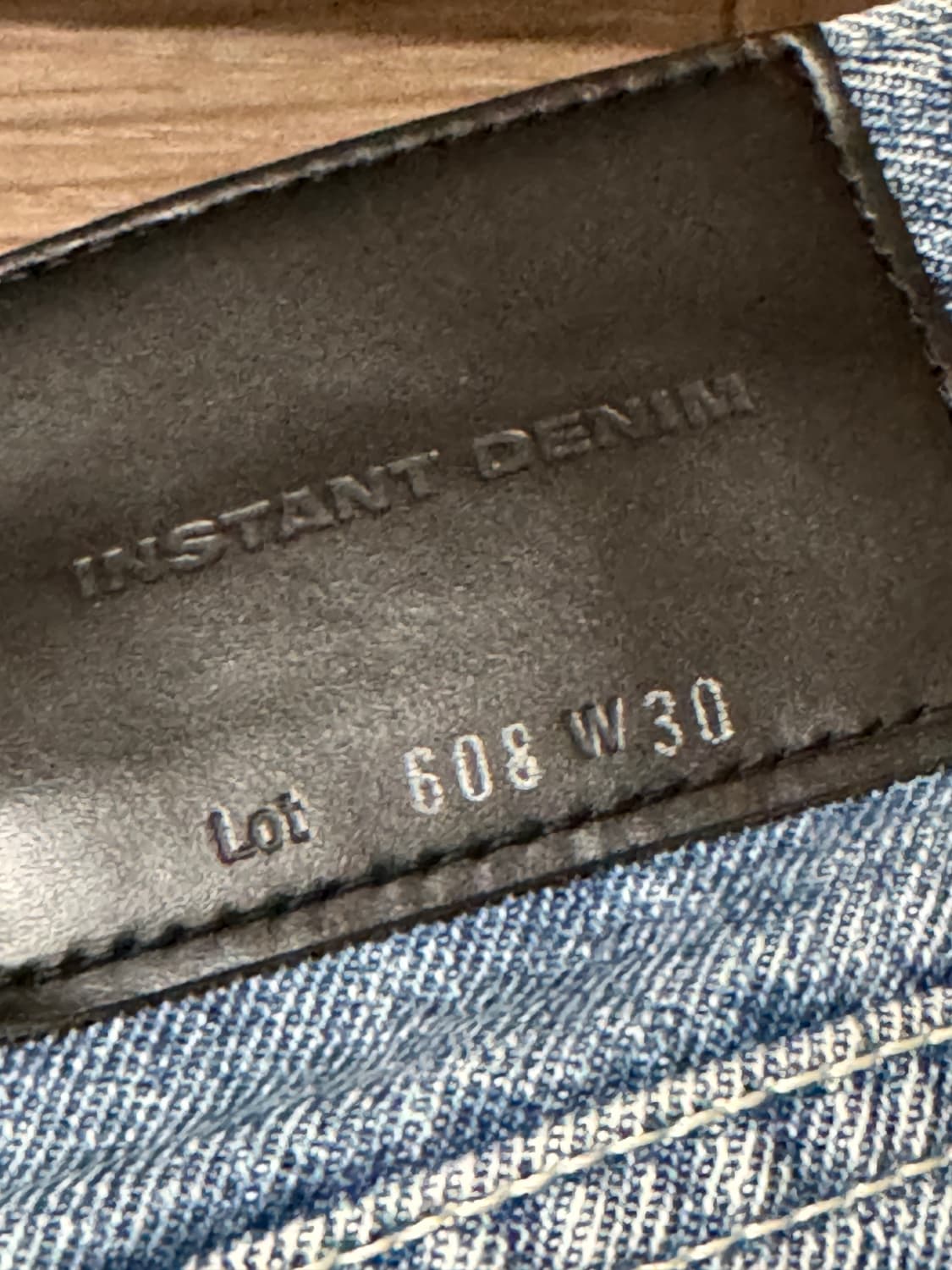 [30]브랜디드 608 데님 바지 팝니다 상품이미지4