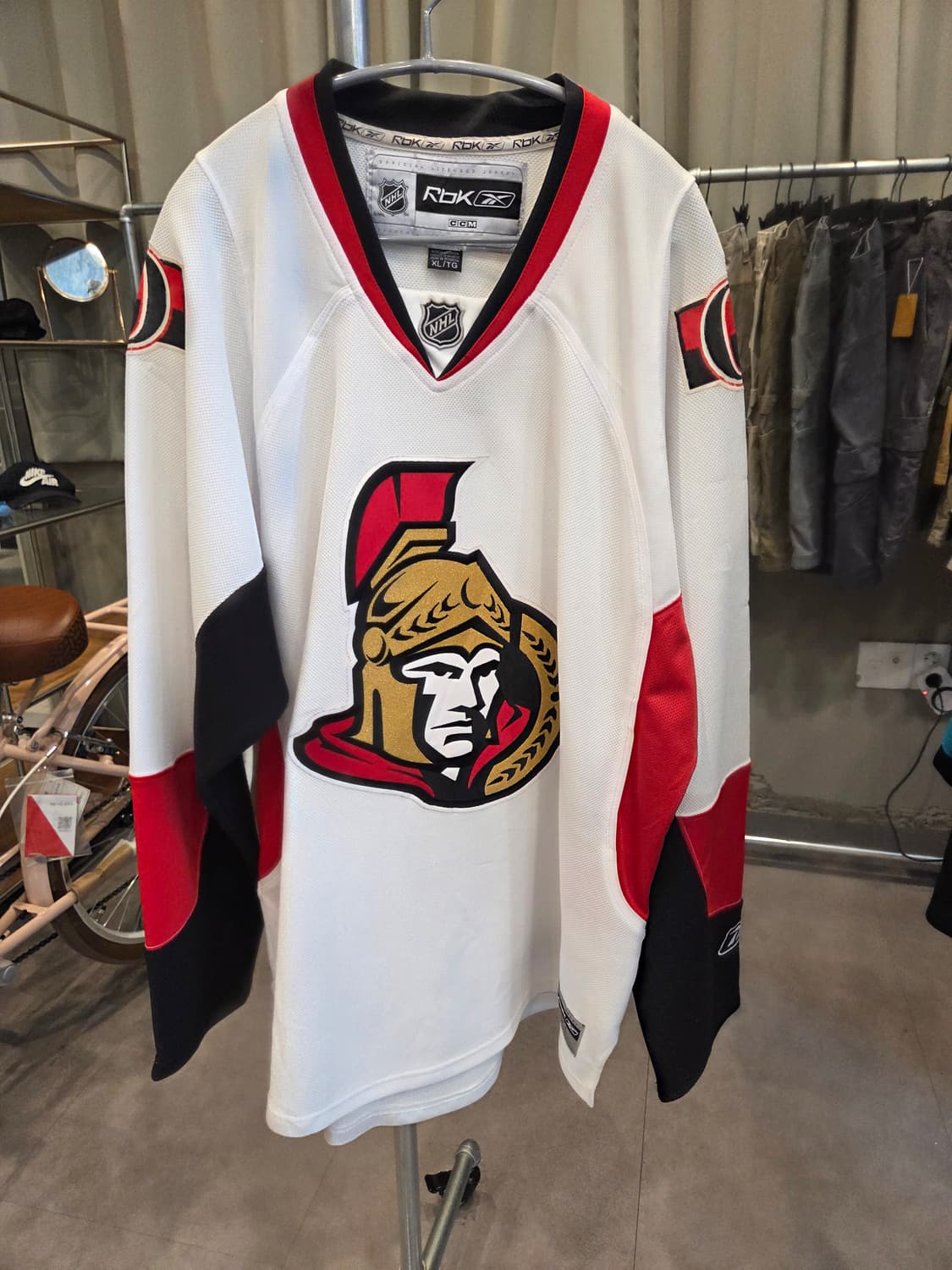 오타와 세네터스 NHL 하키 져지 XL (리복 정품) 상품이미지1