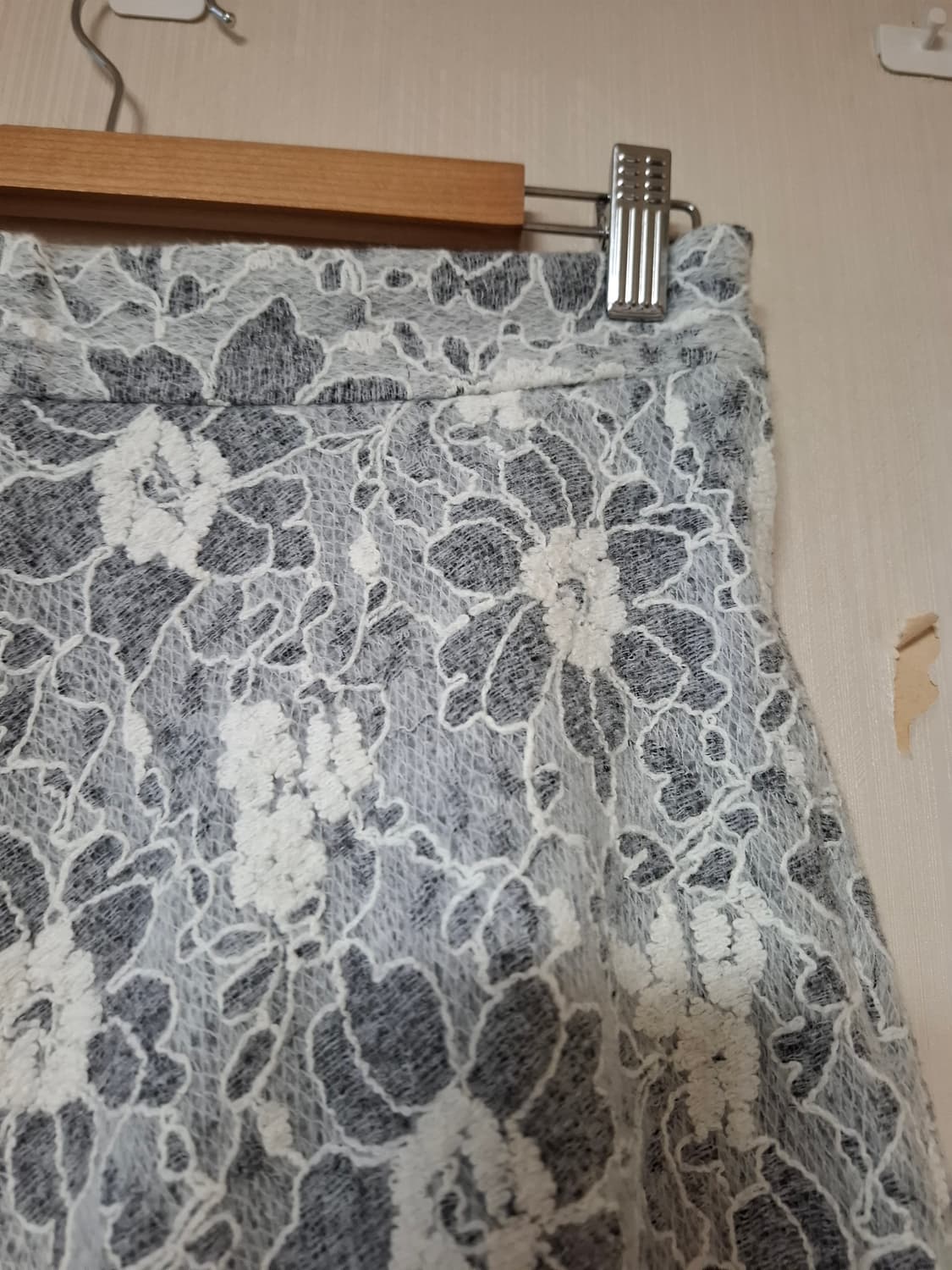 일본 로페피크닉 레이스자수 플레어스커트 상품이미지4