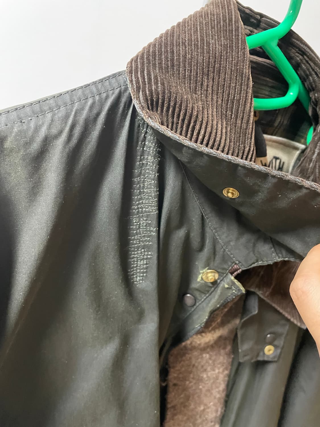 Barbour x Handle With Freedom 리메이크 왁스자켓 상품이미지4