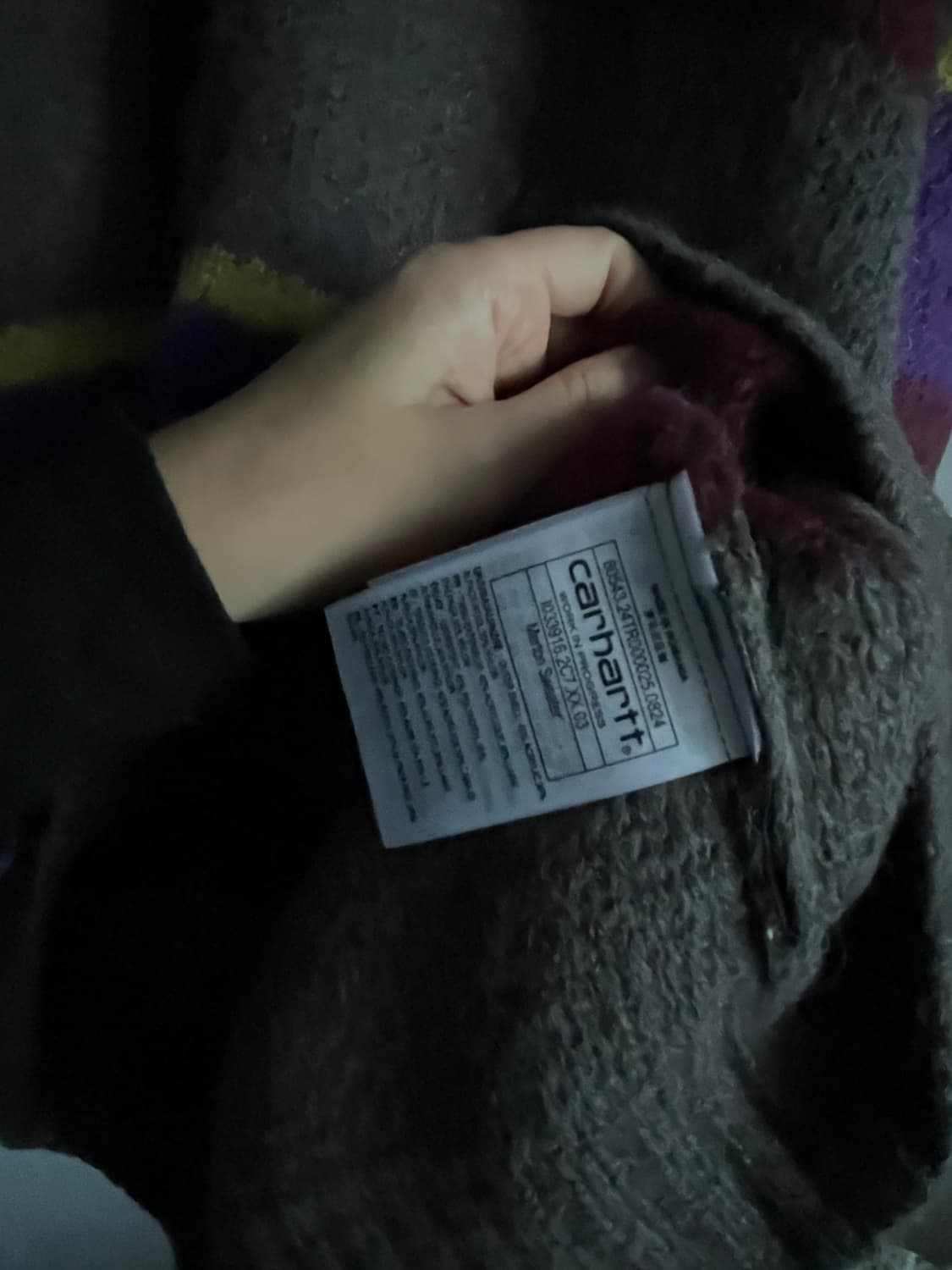 Carhartt WIP MERTON sweater 칼하트모헤어스웨터 상품이미지5