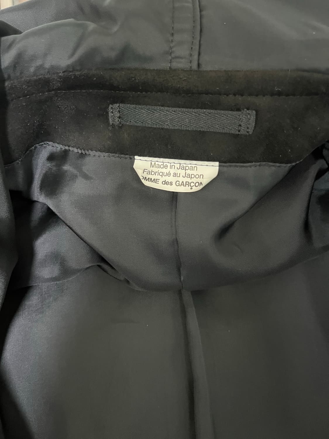 꼼데가르송 옴므 드레이프 코트 상품이미지4