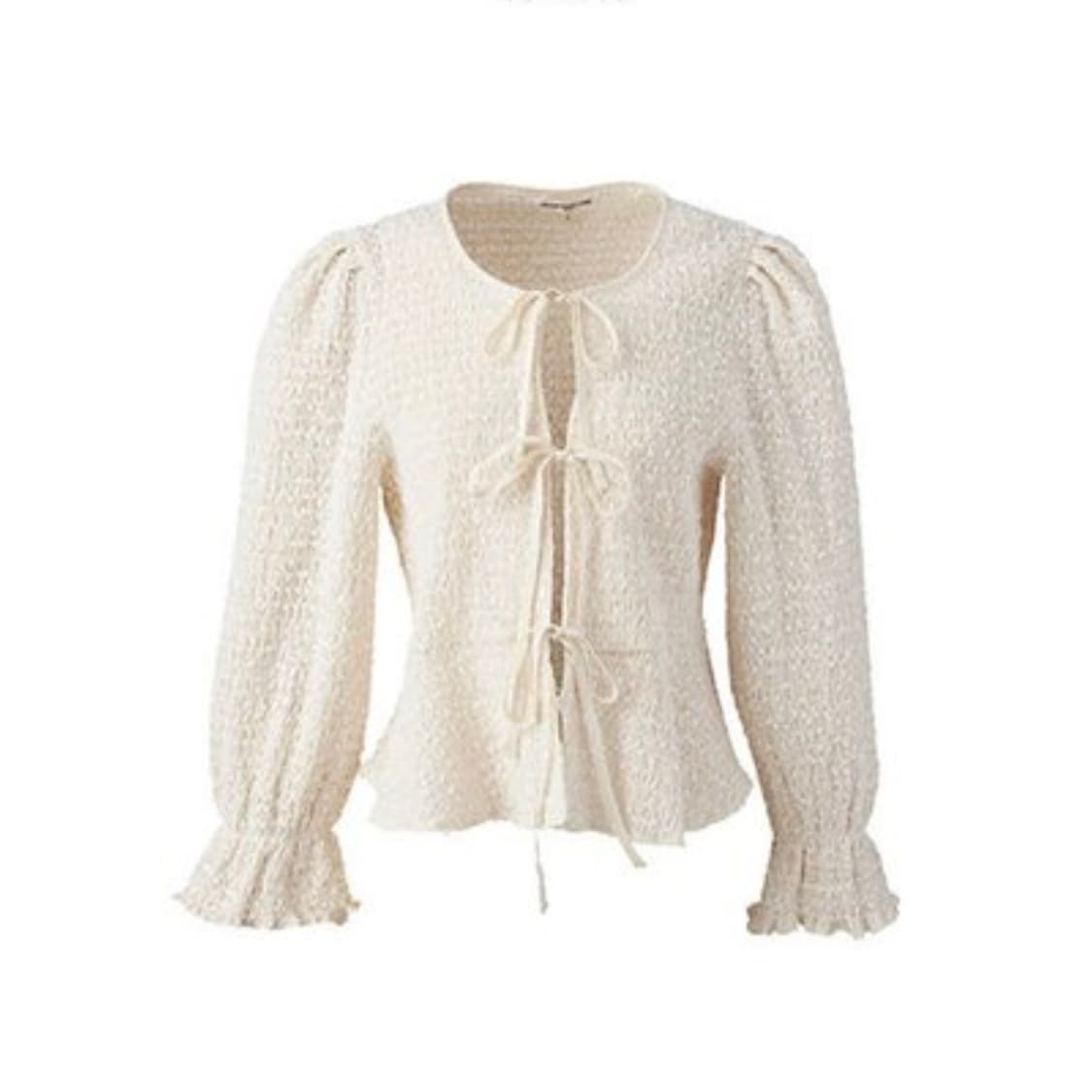 유어네임히얼 싱그러운 블라우스 55-66 새상품 상품이미지3