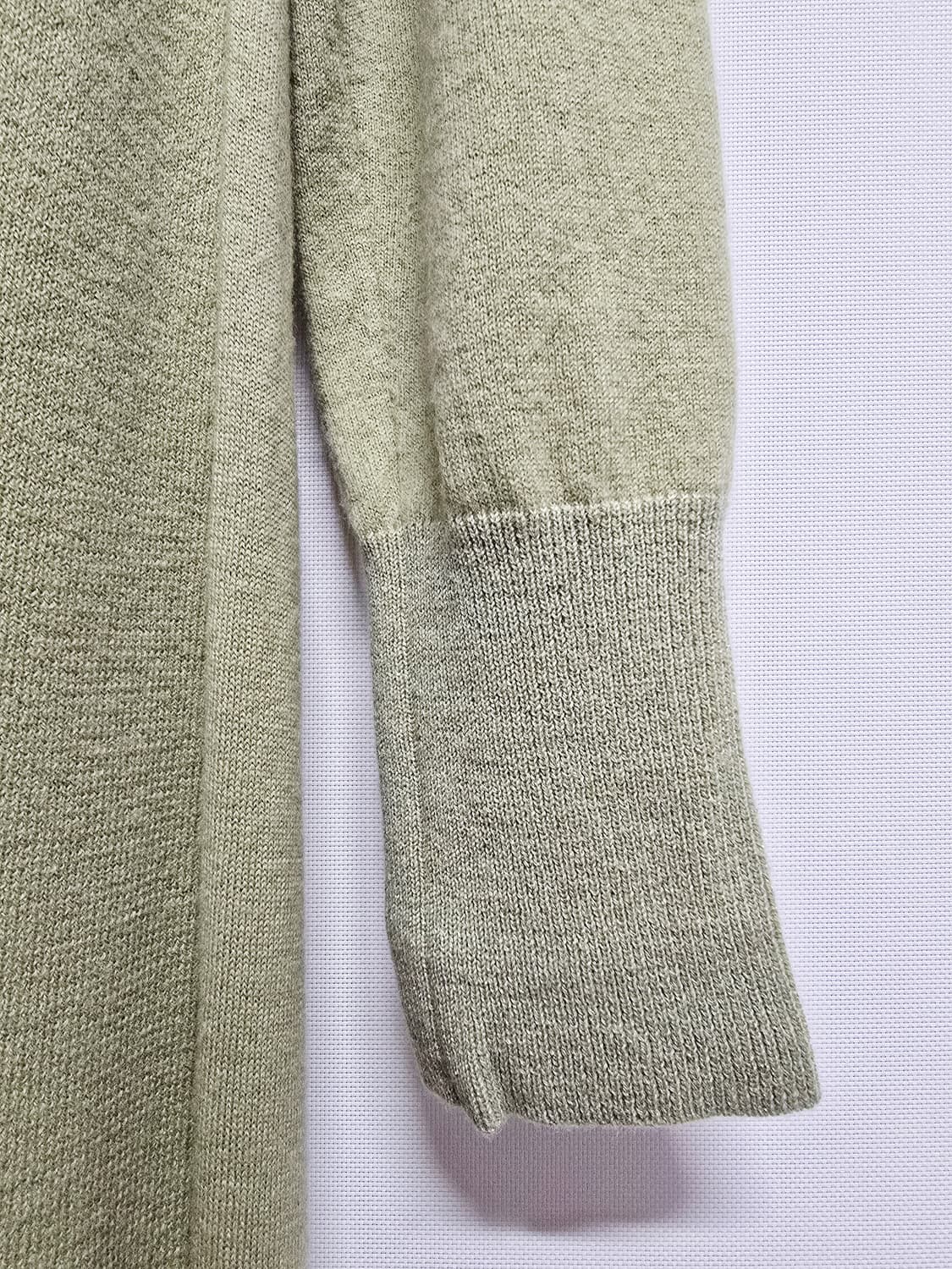 LATT BY T 올리브 그린 니트 롱 원피스 상품이미지3