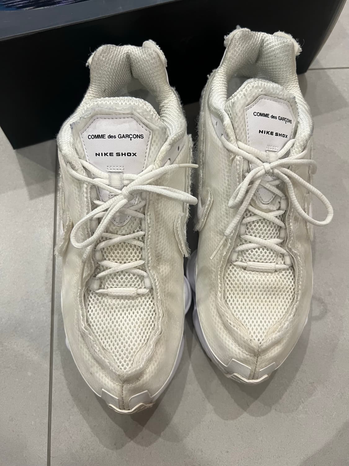 나이키 x 꼼데 샥스 TL 화이트 280 상품이미지2