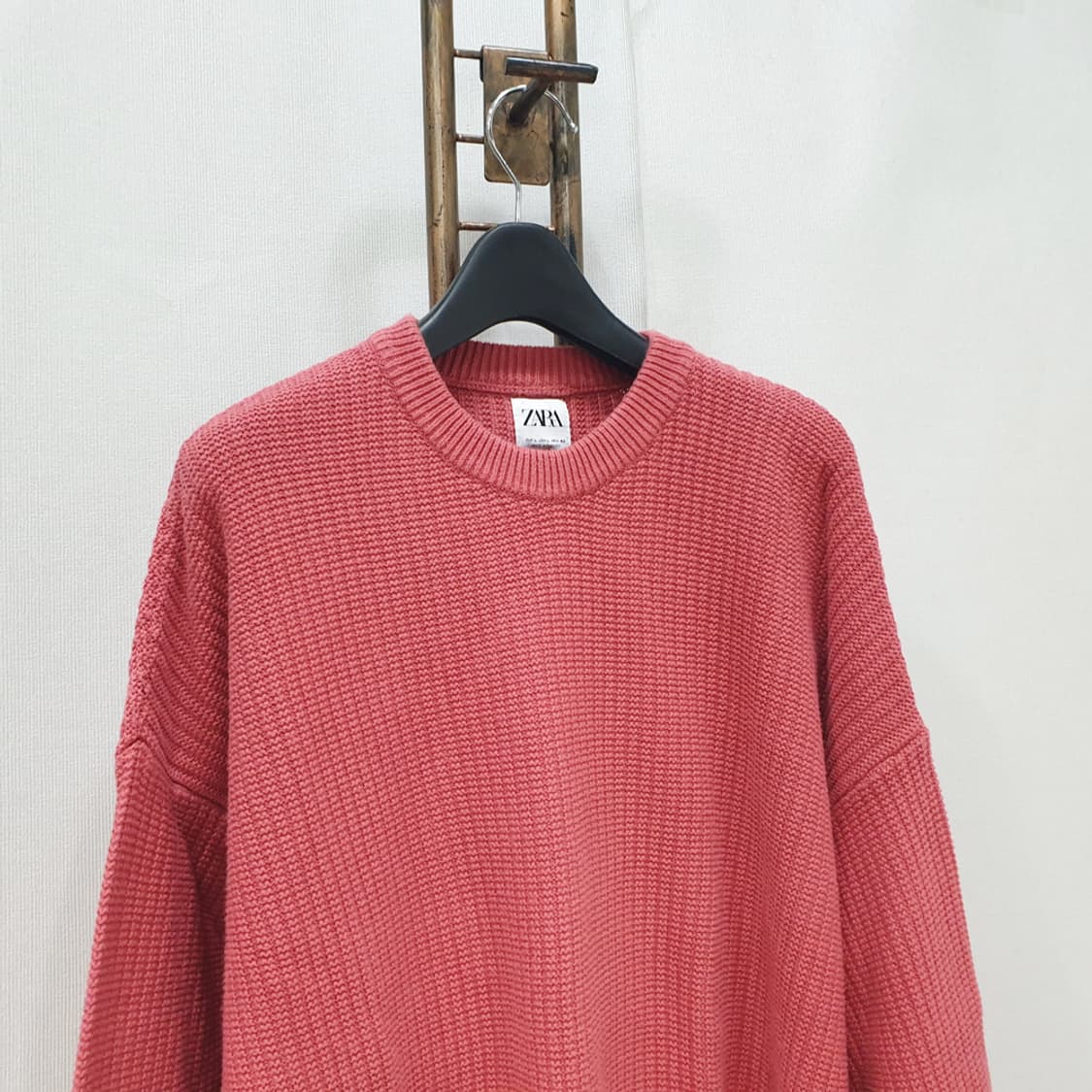 ZARA 자라 남성 와플 니트 L 상품이미지2