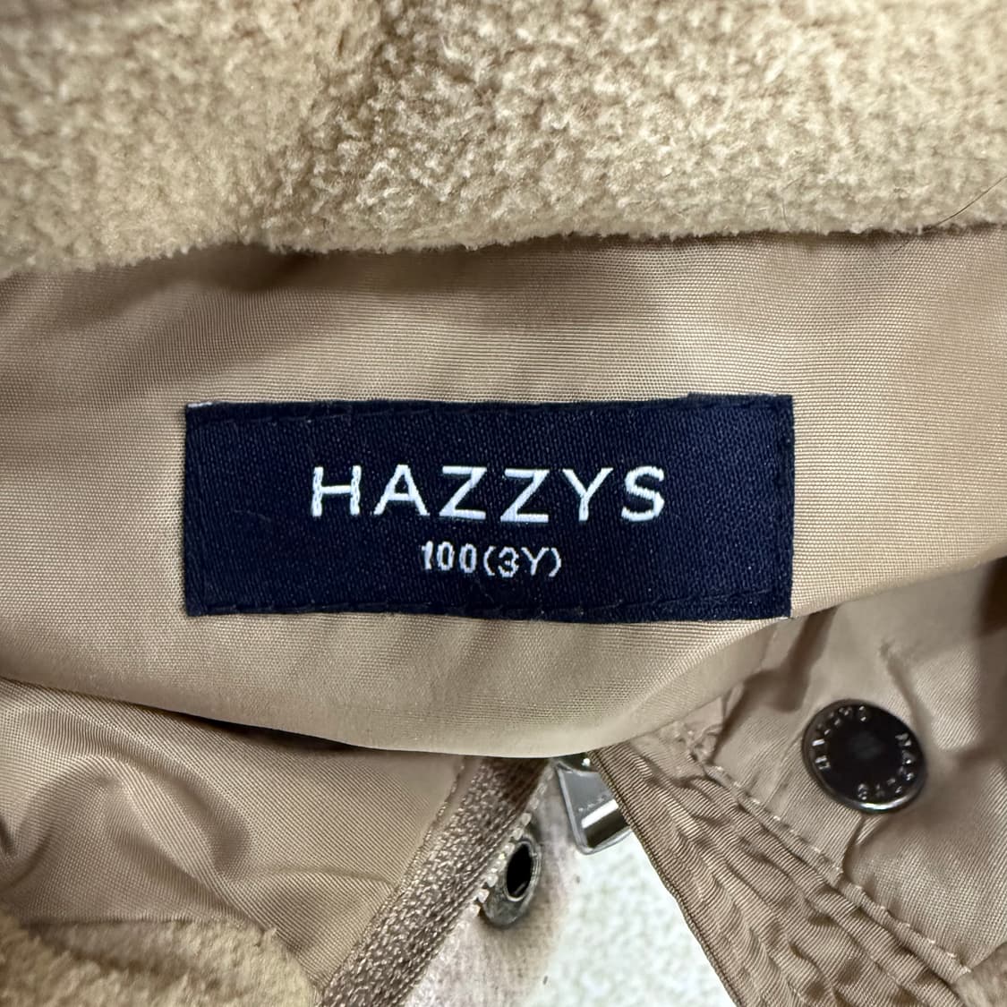 100 3Y 헤지스 키즈 배색 패딩 0129T1 상품이미지3