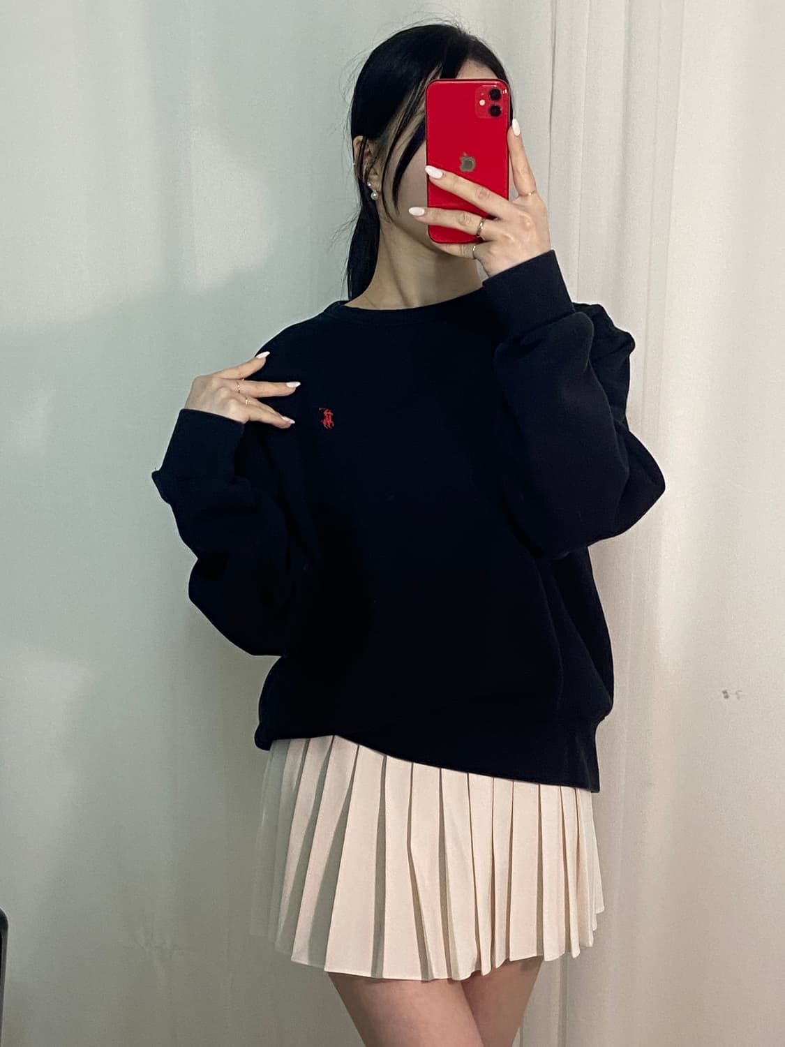 폴로 포니 블랙 맨투맨

 상품이미지2