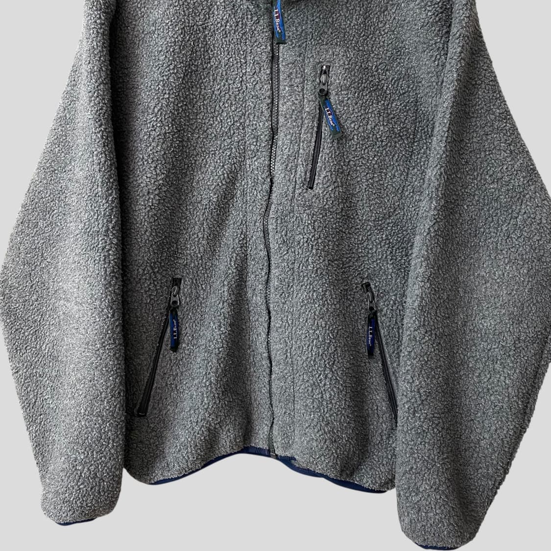 (L)빈티지 L.L.bean 엘엘빈 딥파일 후리스 집업재킷 상품이미지5