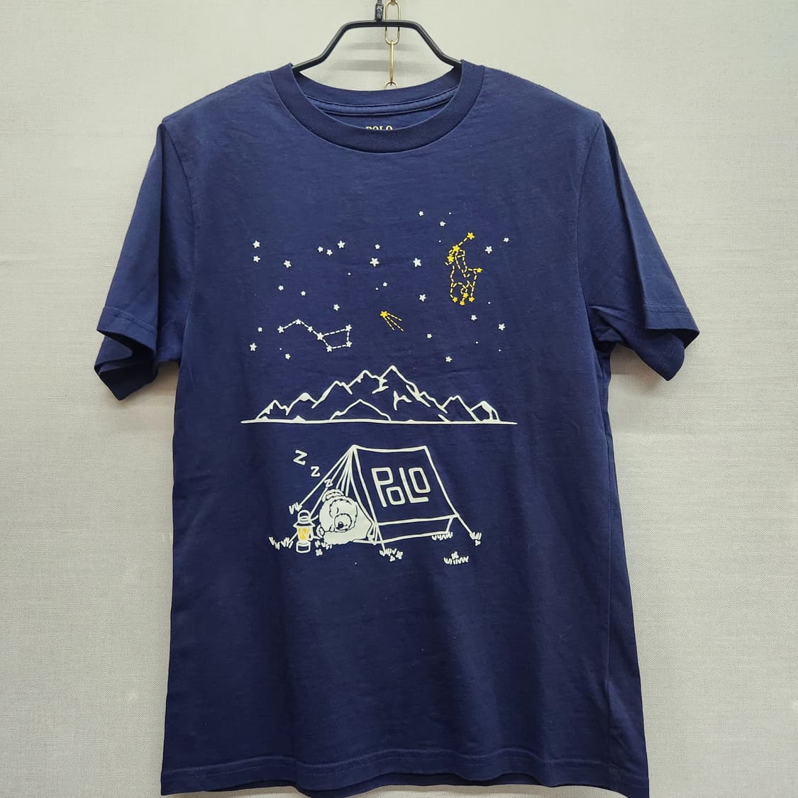 폴로랄프로렌 캠핑베어 프린팅 반팔티 S 상품이미지1