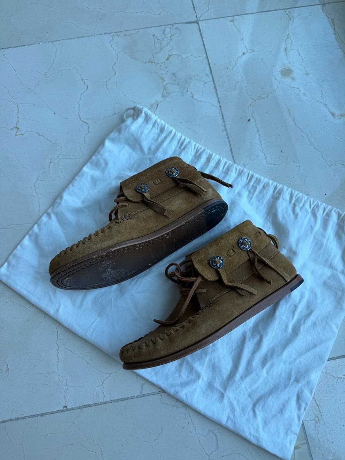 생로랑 Saint Laurent 아카이브 프린지 부츠 235 상품이미지4