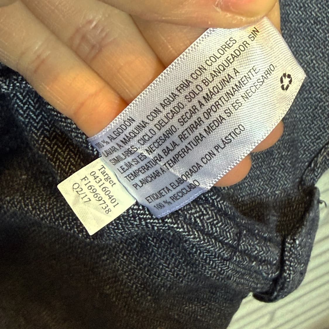 리바이스 헤링본 위빙 웨스턴 워크셔츠 플랩포켓 디테일 차콜 상품이미지6