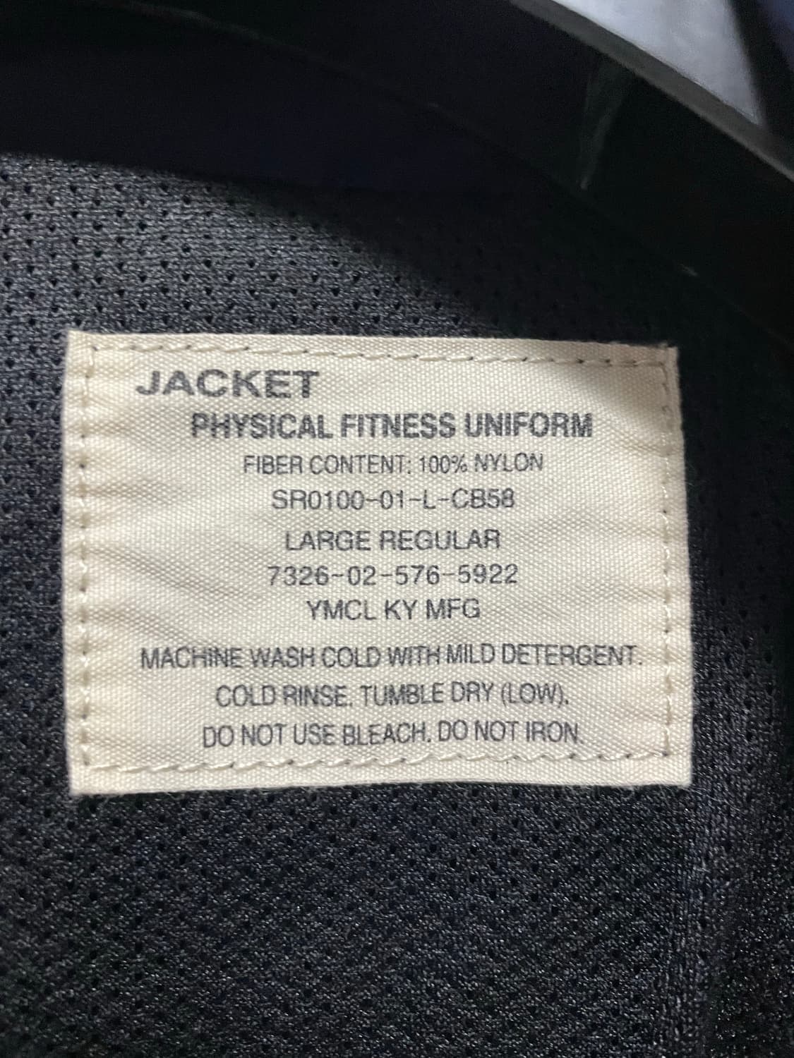 Ymclky 바람막이 네이비 L 상품이미지3