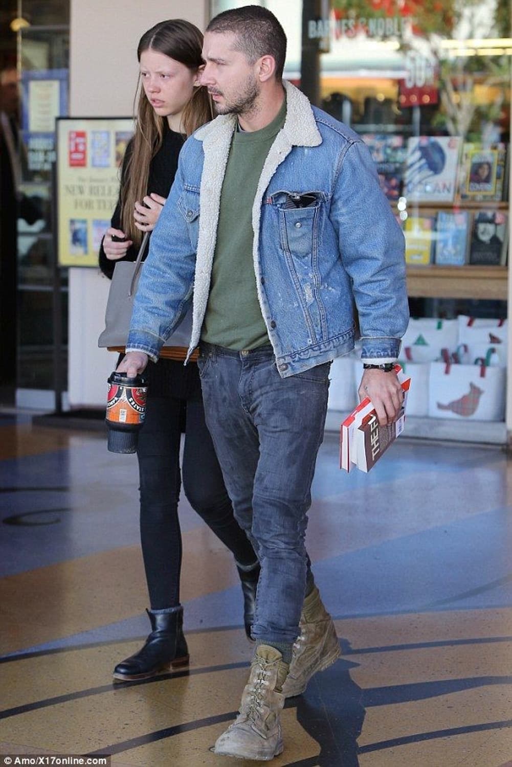 리바이스 / 프리미엄 라인 빅e 쉐르파 데님 청 자켓/s 상품이미지2