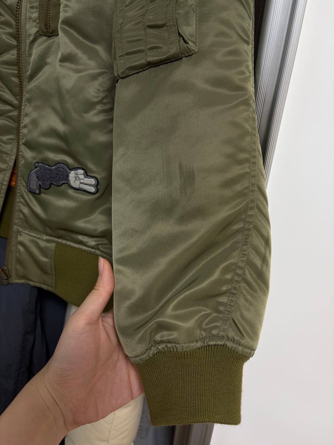 스투시 여성 항공점퍼 S사이즈 상품이미지4