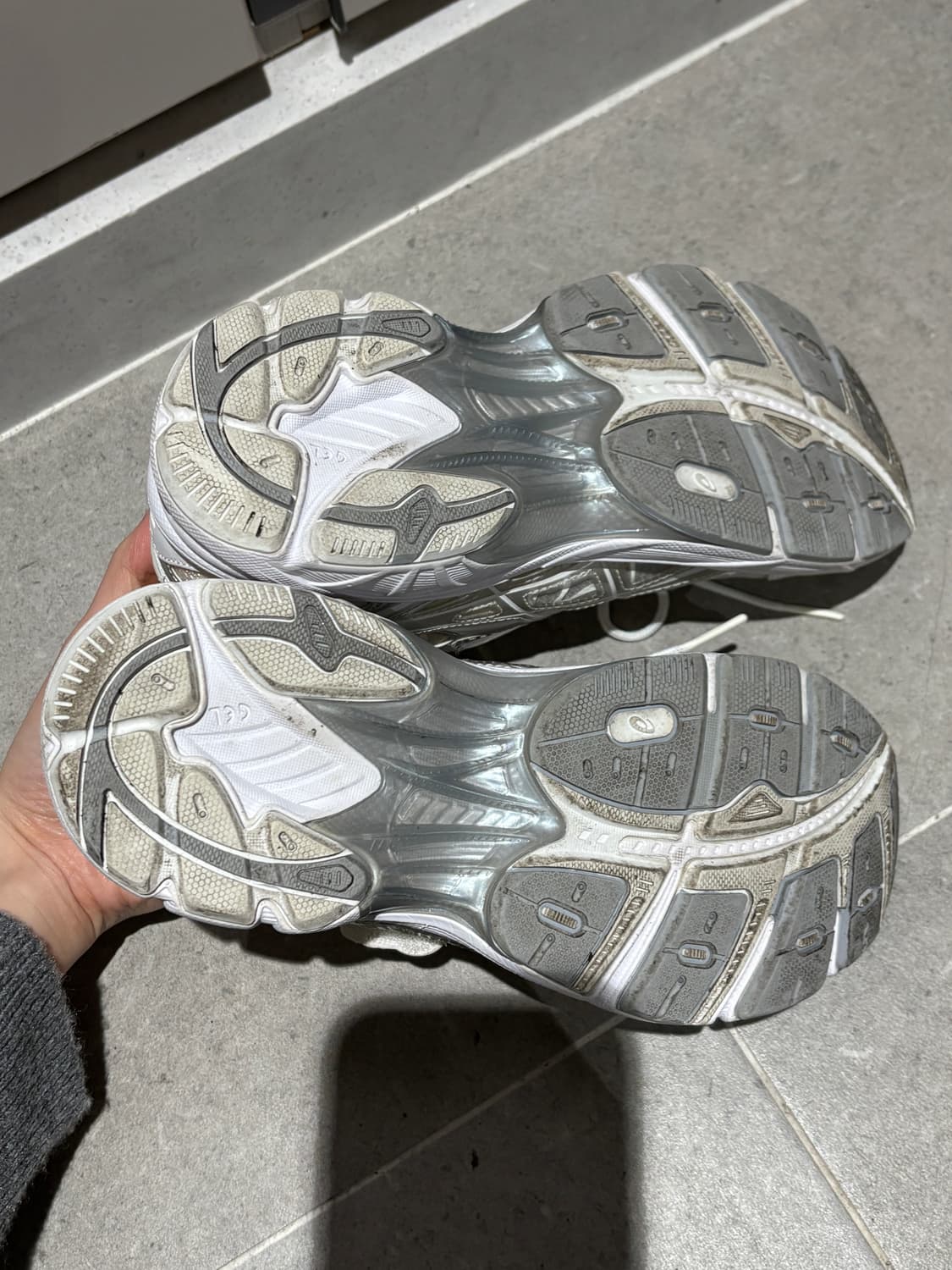 아식스 세실리아반센 gt2160 화이트 실버 240사이즈 상품이미지6