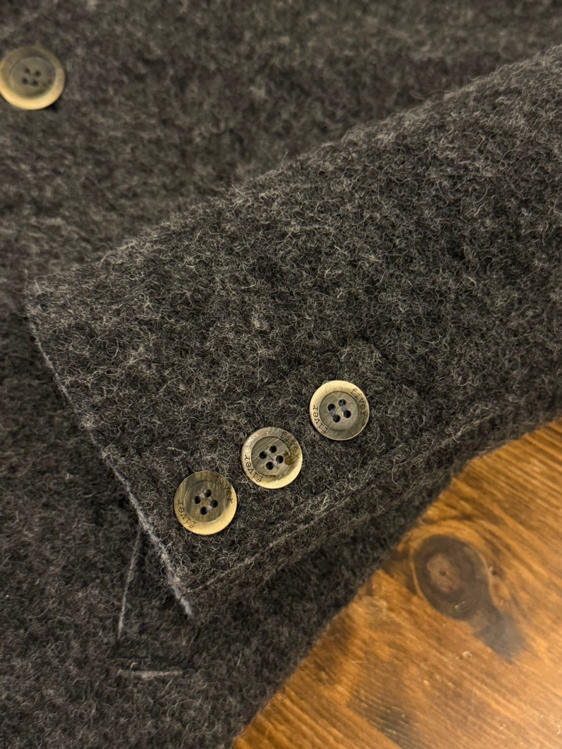 fiver 피버 펠트울 코트 100 상품이미지10