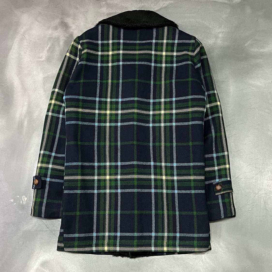  팬들턴 퍼카라 체크 코트 y15586 상품이미지2