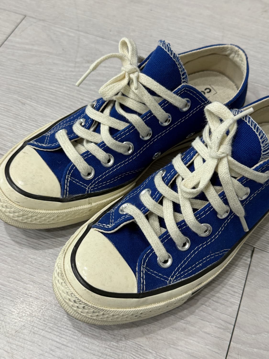 컨버스 척테일러 로우 블루 235 상품이미지2