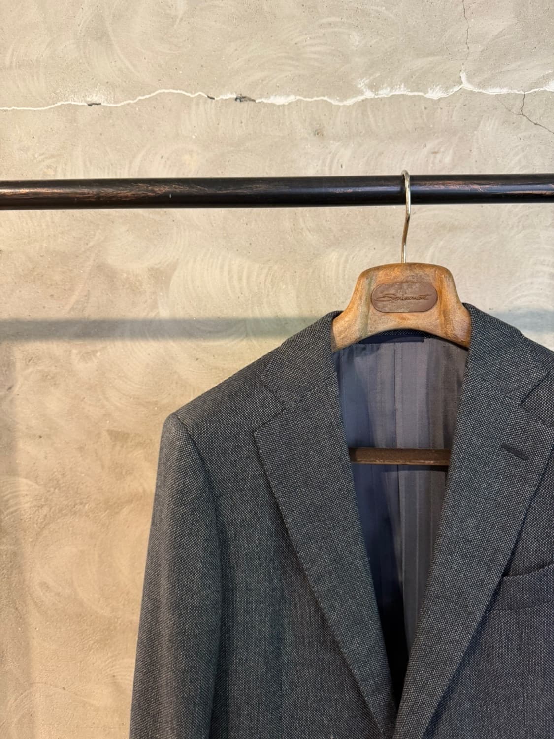 에르메네질도 제냐 울 실크 앙고라 테일러드 자켓 95 상품이미지2