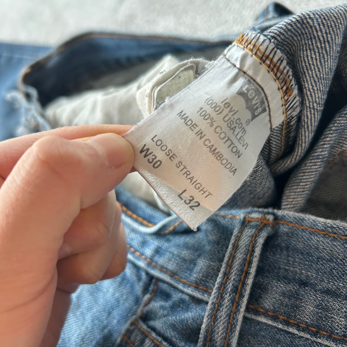 리바이스 데님팸트 501 30 상품이미지4