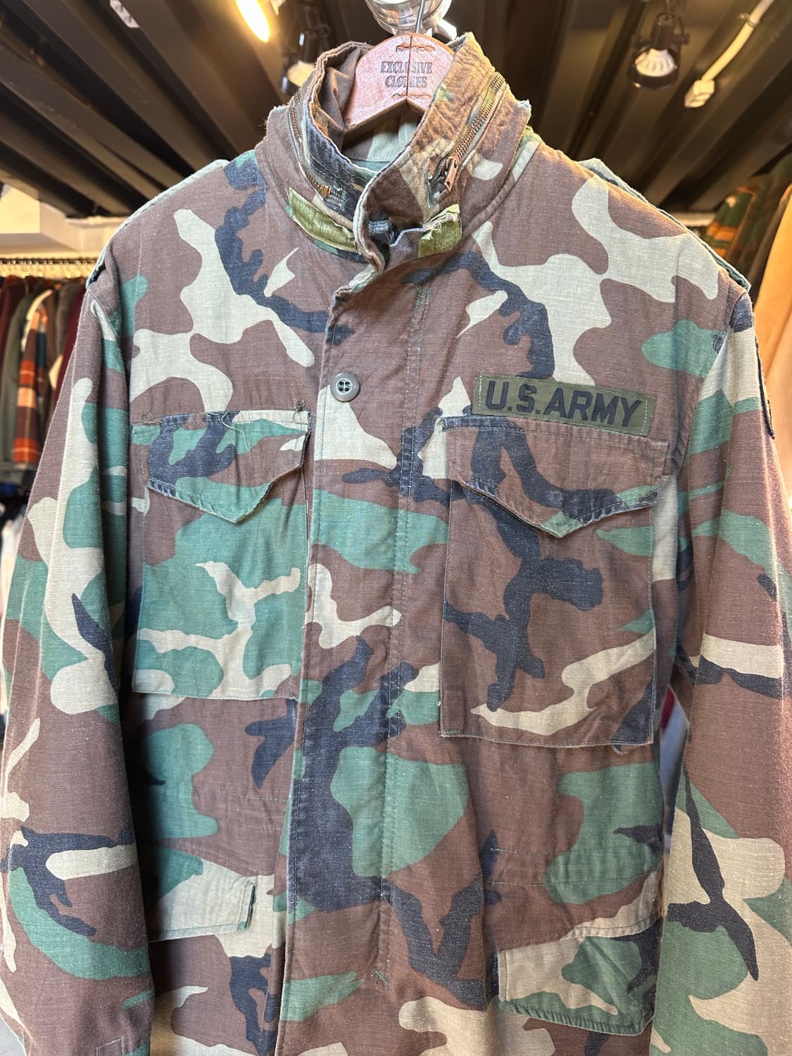 80s Us Army 우드랜드 m65필드자켓 S-R 상품이미지4