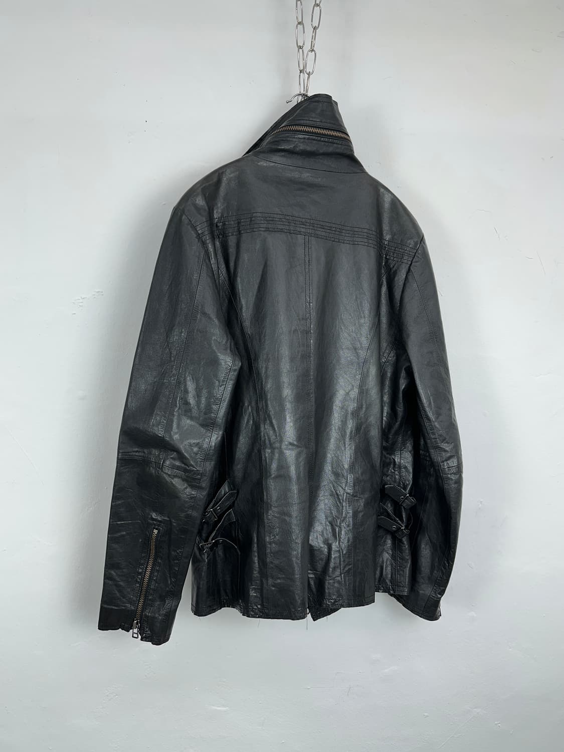 Maniac Works Goat Skin Asymmetric 2-Way 상품이미지3