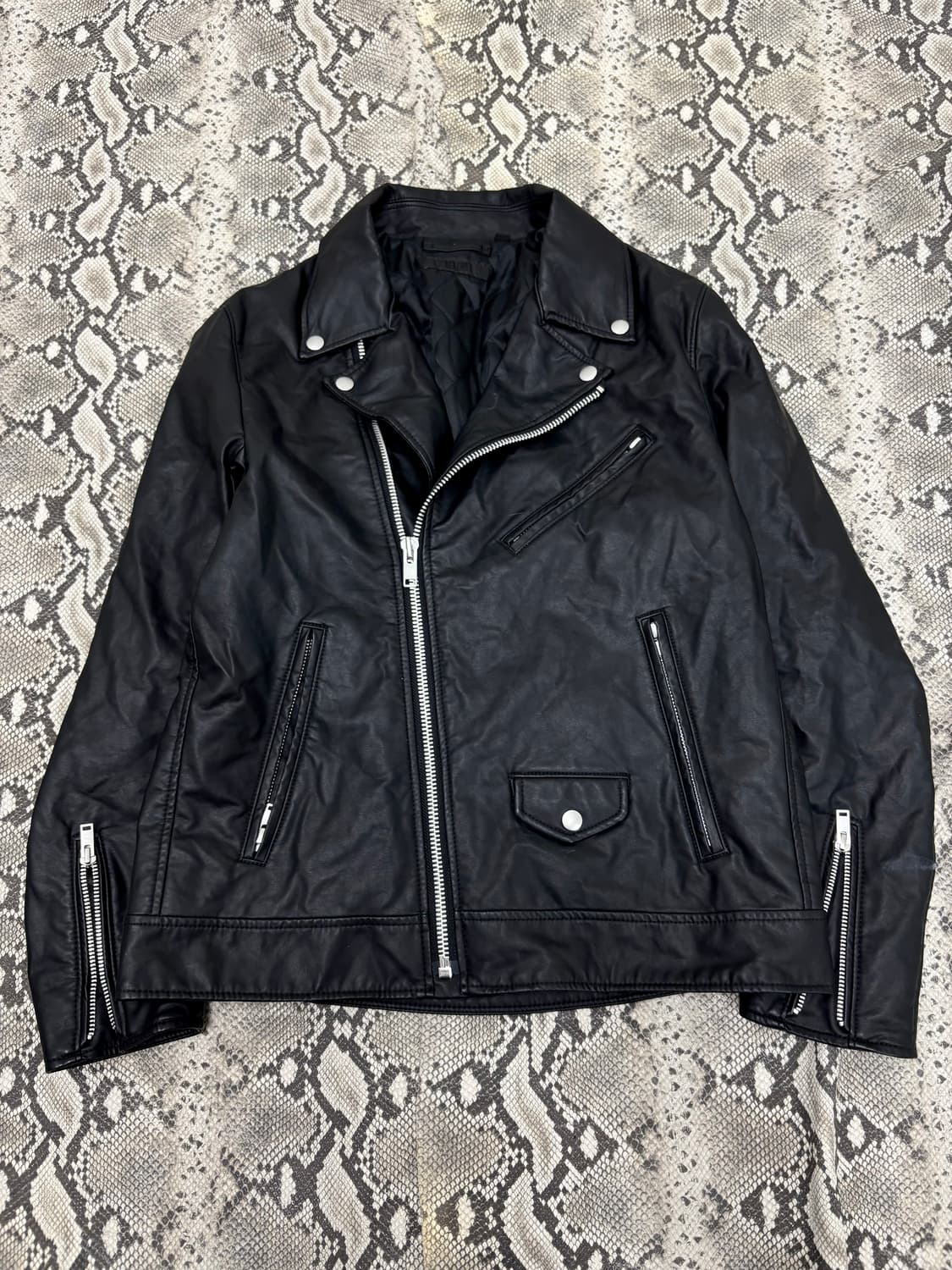 “Vintage” Chic Mood Side Zipper padded L 상품이미지1