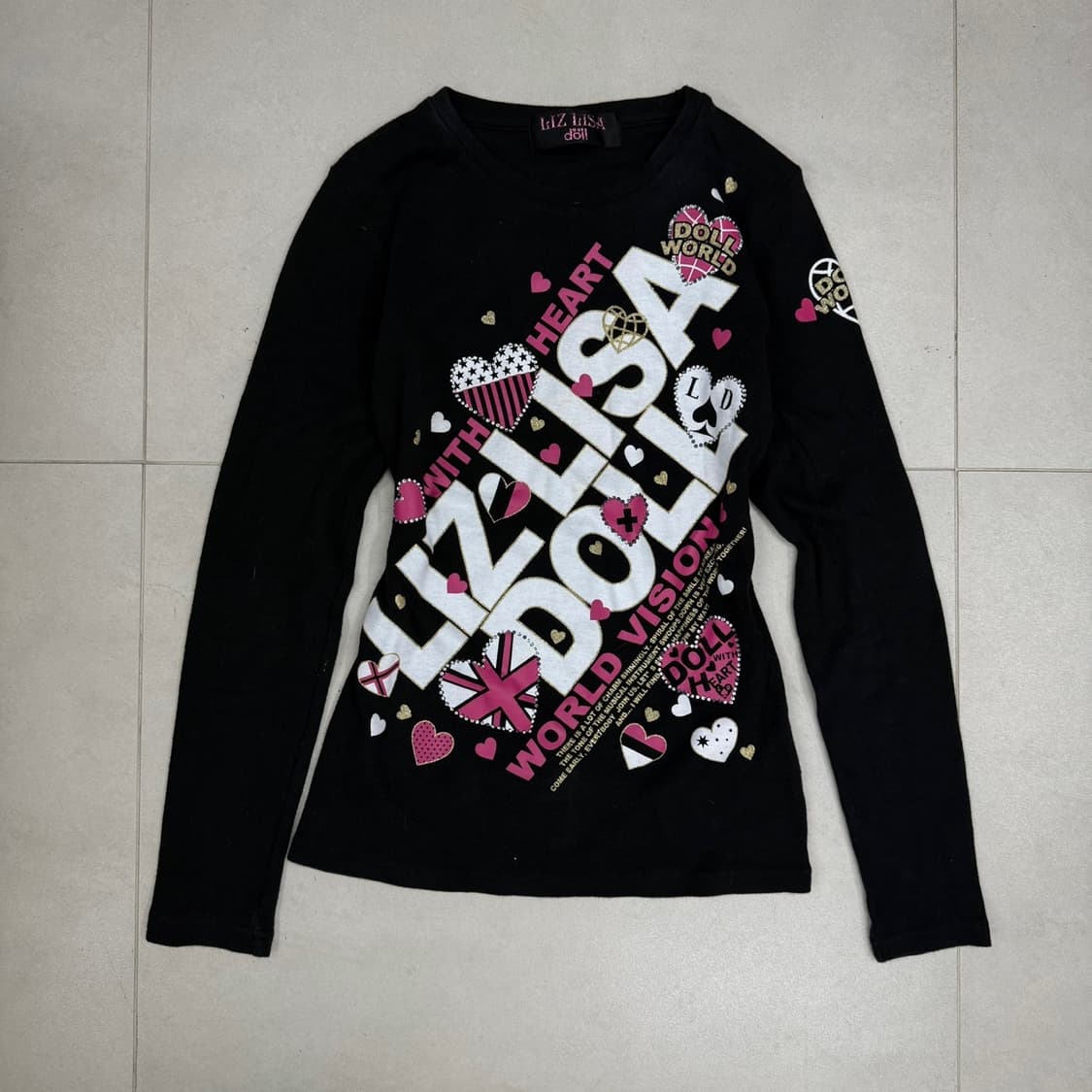 Liz lisa world wide vision T-shrit 상품이미지1