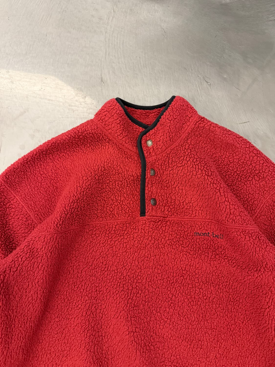 2000s MONTBELL FLEECE PULL OVER 몽벨신칠라자켓 상품이미지3